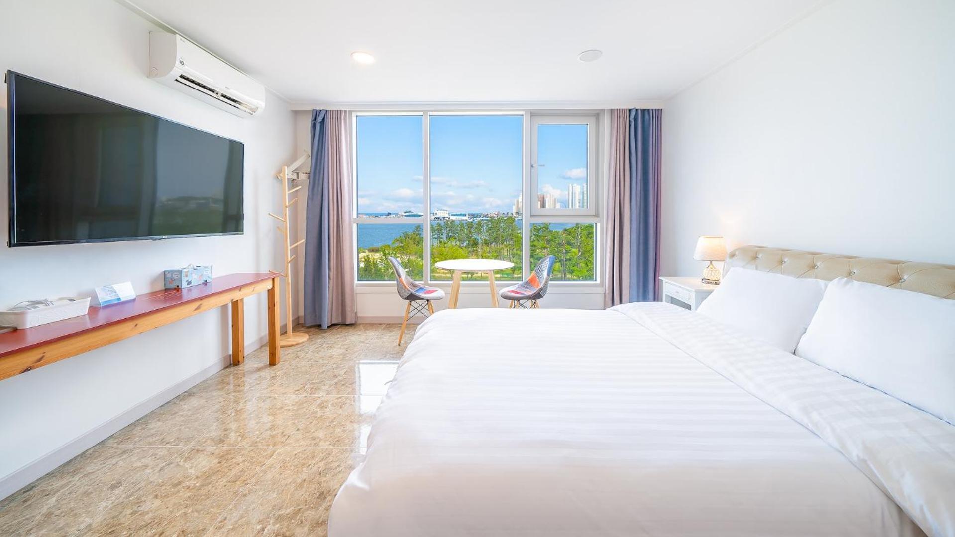 Sokcho Ocean View Pension Rom bilde