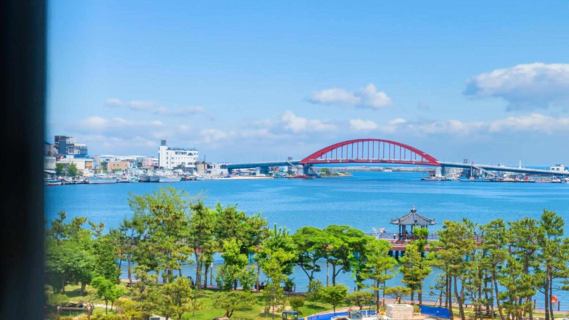 Sokcho Ocean View Pension Rom bilde